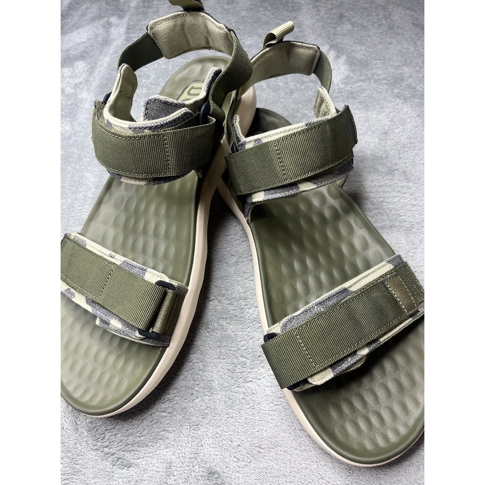 Hey Dude Carson Sandal Sport Mode Green‎ Camo Mens 13 Strappy Utility 40712-359
